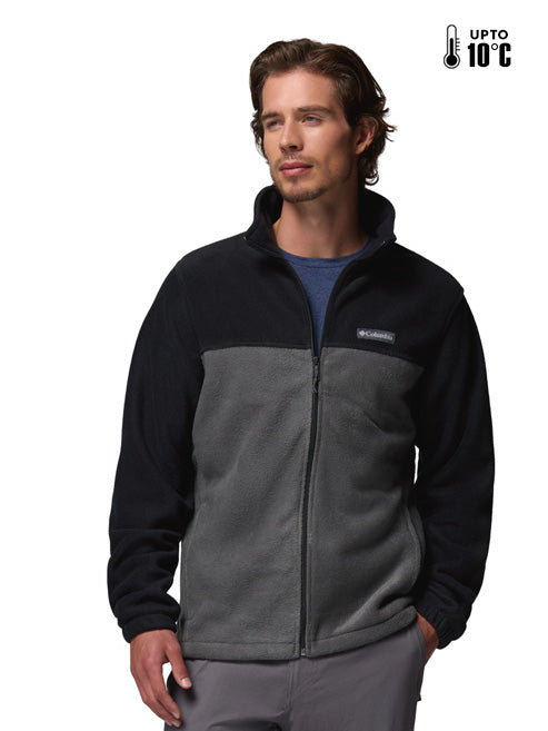Columbia Men Black Steens Mountain 2.0 Fleece Jacket