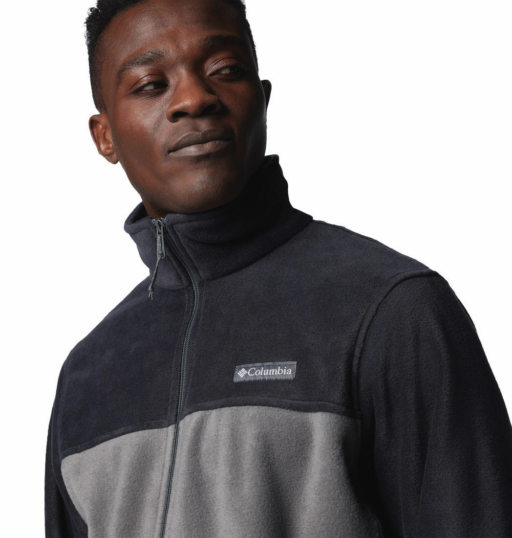 Columbia Mens Black Steens Mountain Full Zip 2.0 Jacket