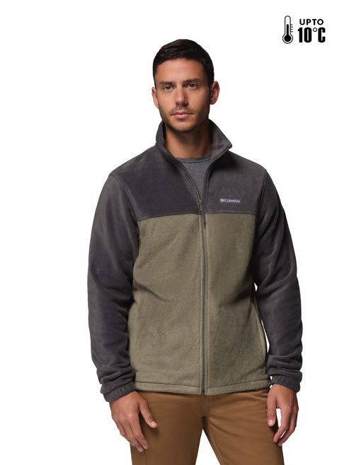 Columbia Men Grey Steens Mountain 2.0 Fleece Jacket