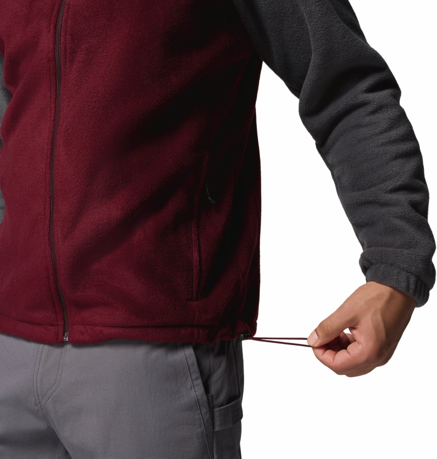 Columbia Men Grey Steens Mountain 2.0 Fleece Jacket