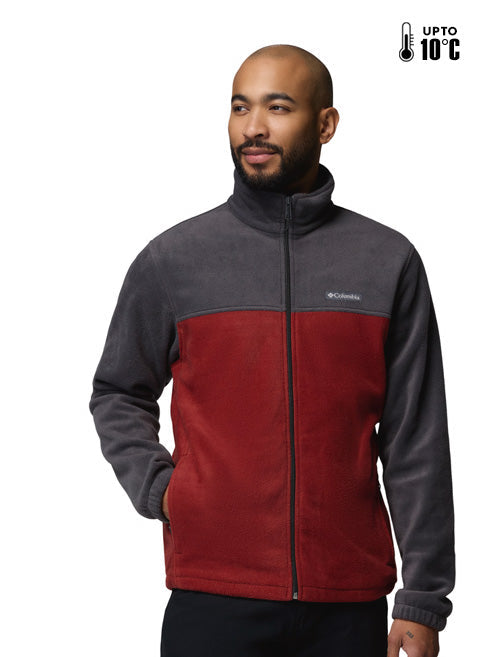 Columbia Men Grey Steens Mountain 2.0 Fleece Jacket