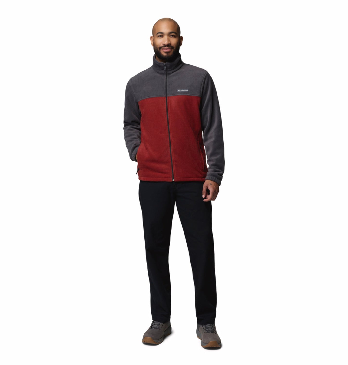 men grey steens mountain 2.0 fleece jacket