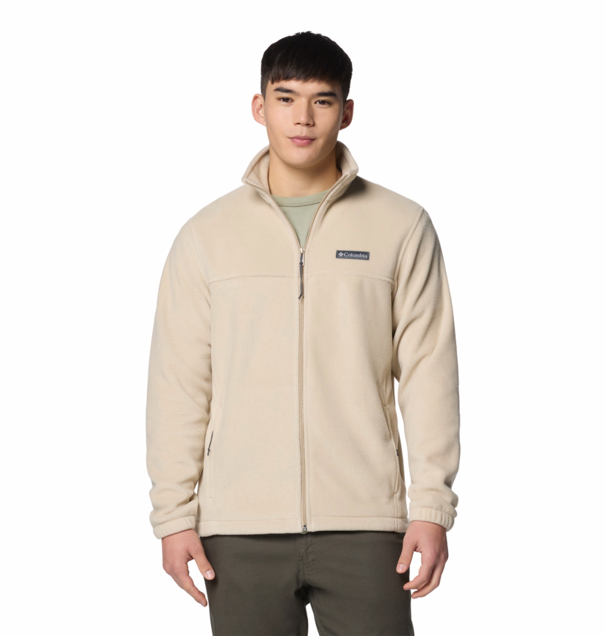 Columbia Men Beige Steens Mountain 2.0 Fleece Jacket – Adventuras