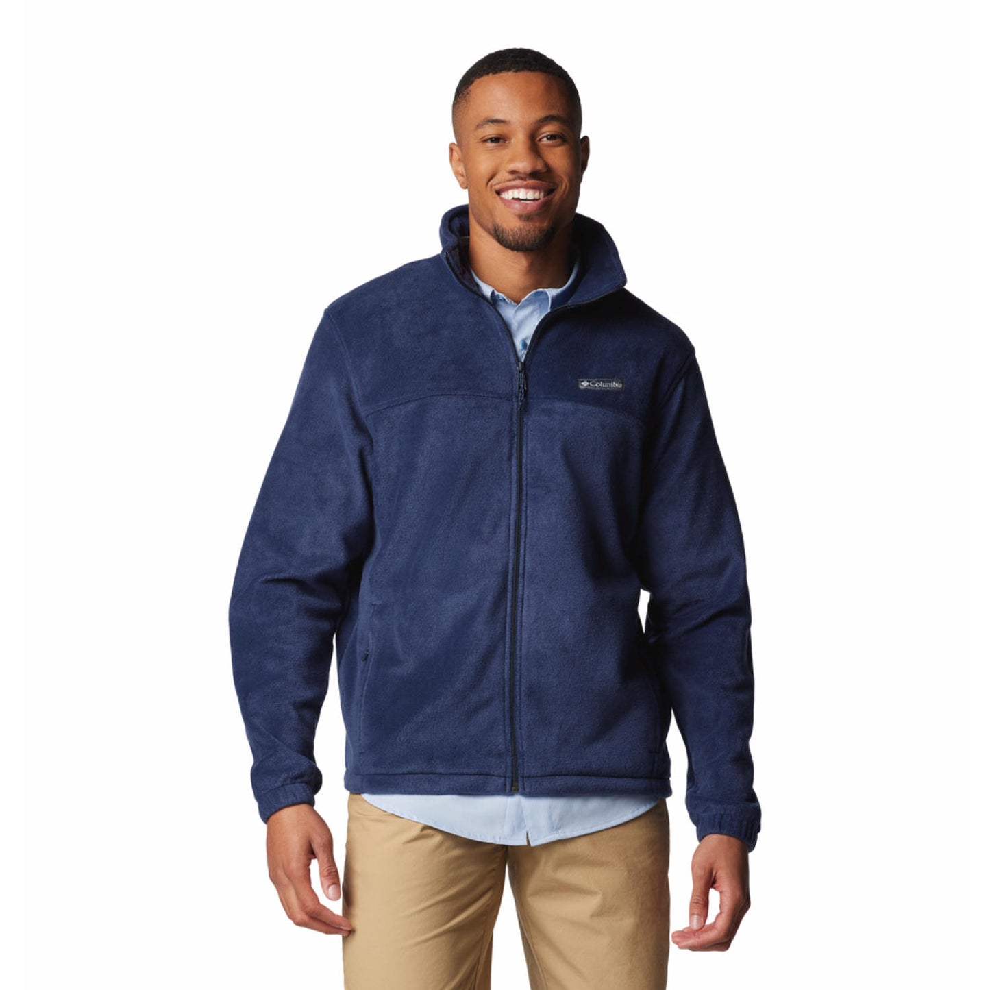Columbia Mens Blue Steens Mountain Full Zip 2.0