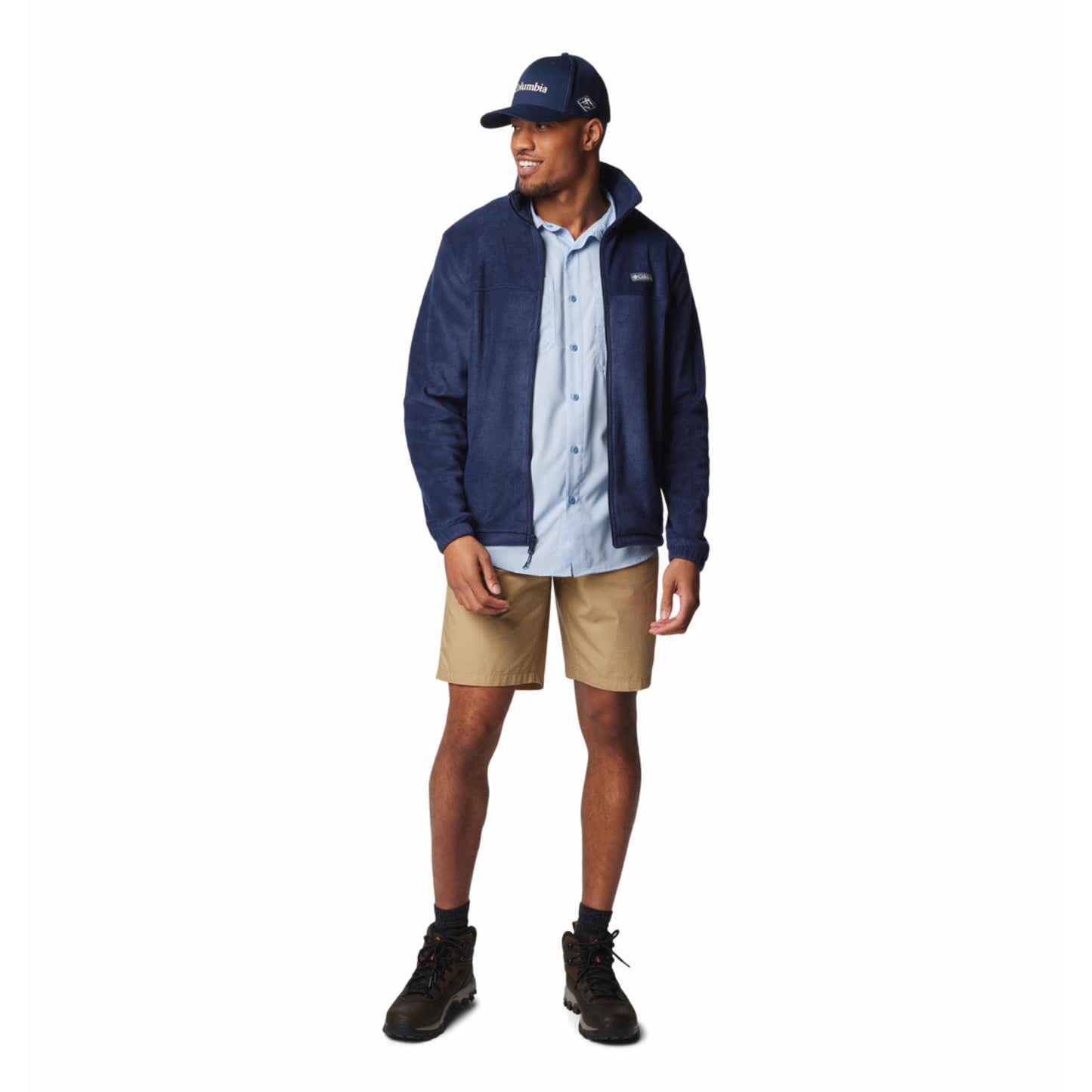 Columbia Mens Blue Steens Mountain Full Zip 2.0