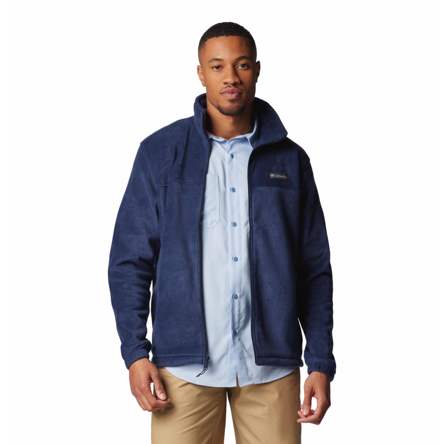 Columbia Mens Blue Steens Mountain Full Zip 2.0