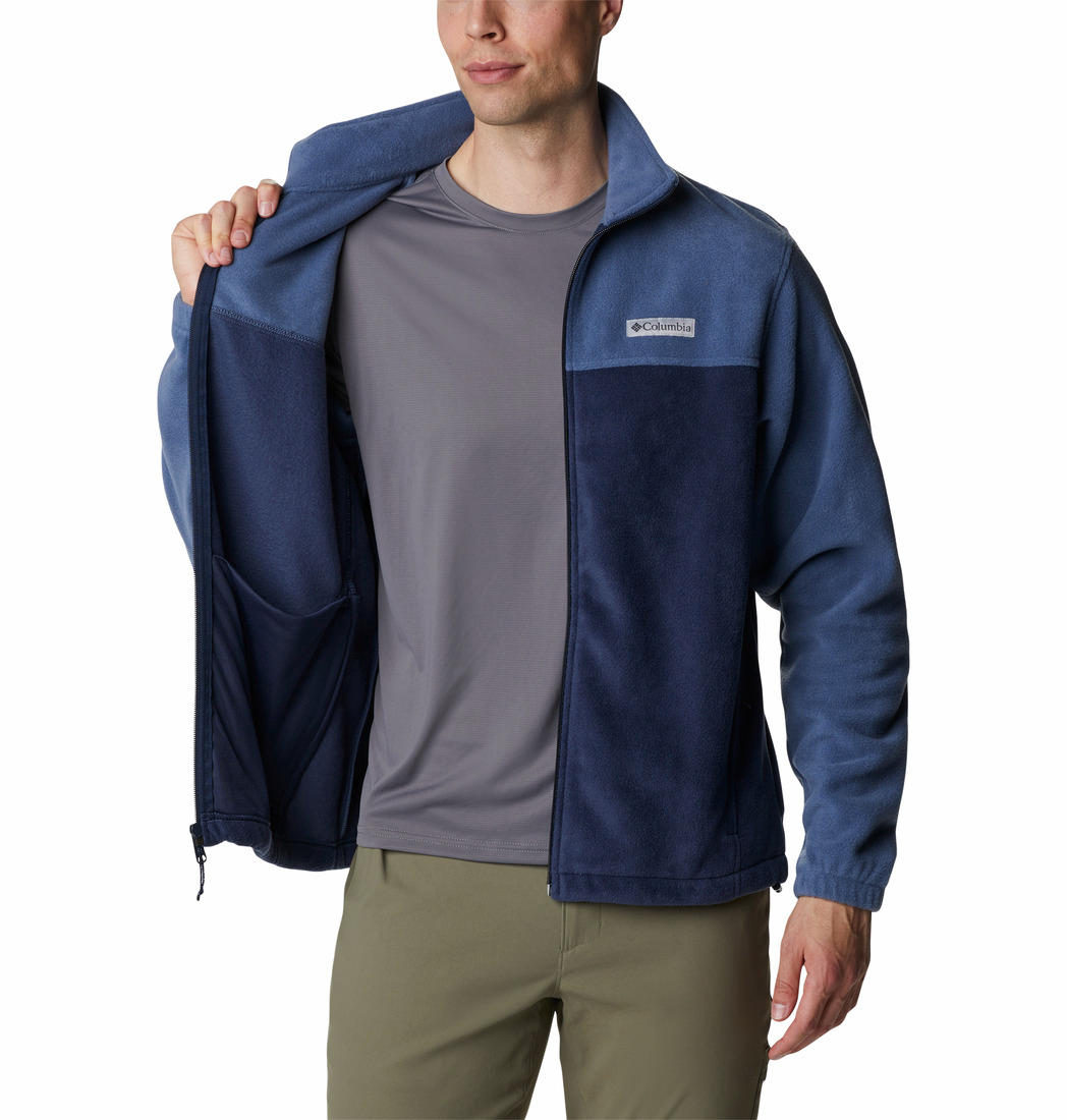 Columbia Mens Blue Steens Mountain Full Zip 2.0 Jacket