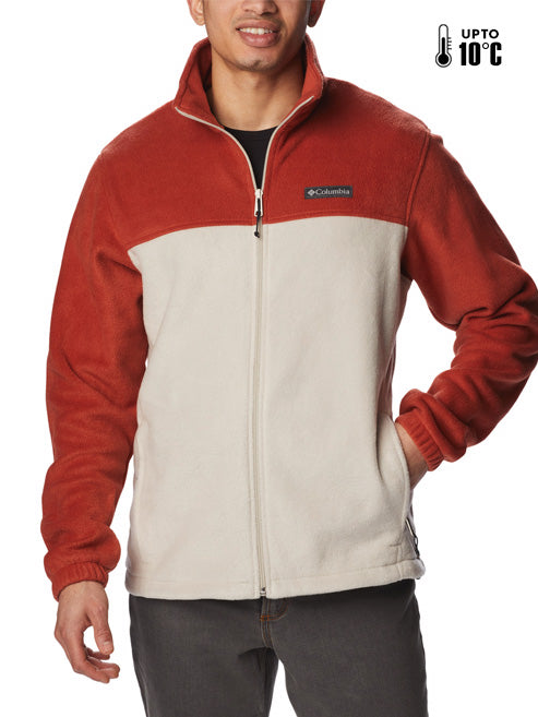 Columbia Men Orange Steens Mountain Full Zip 2.0