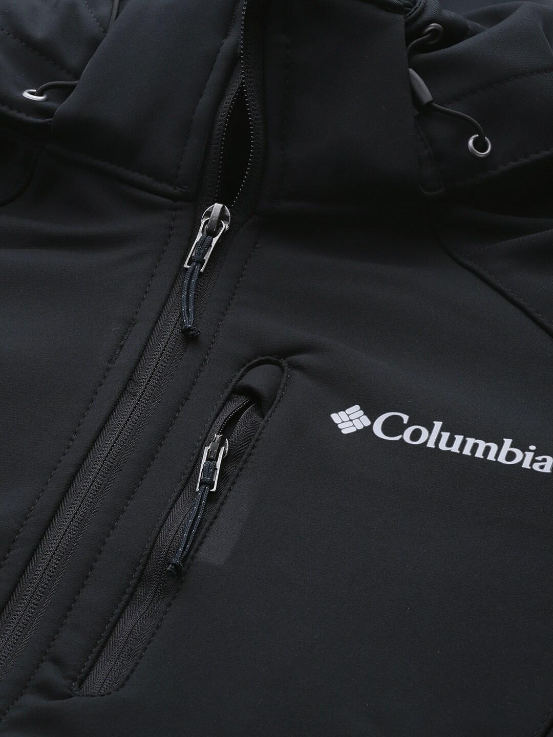 Columbia Men Black Cascade Ridge II Soft Shell Jacket