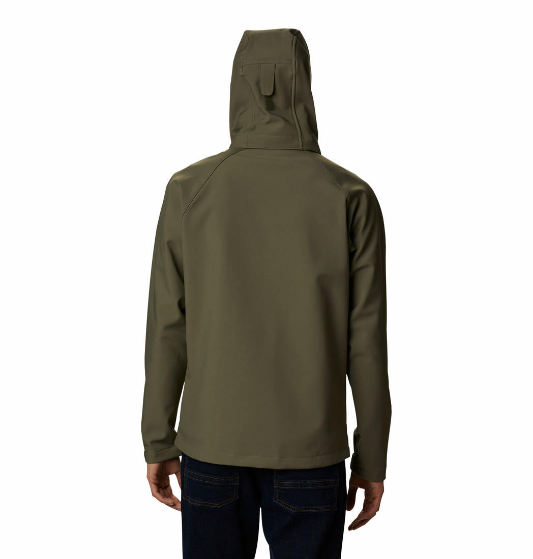 Columbia Men Olive Cascade Ridge II Soft Shell Jacket