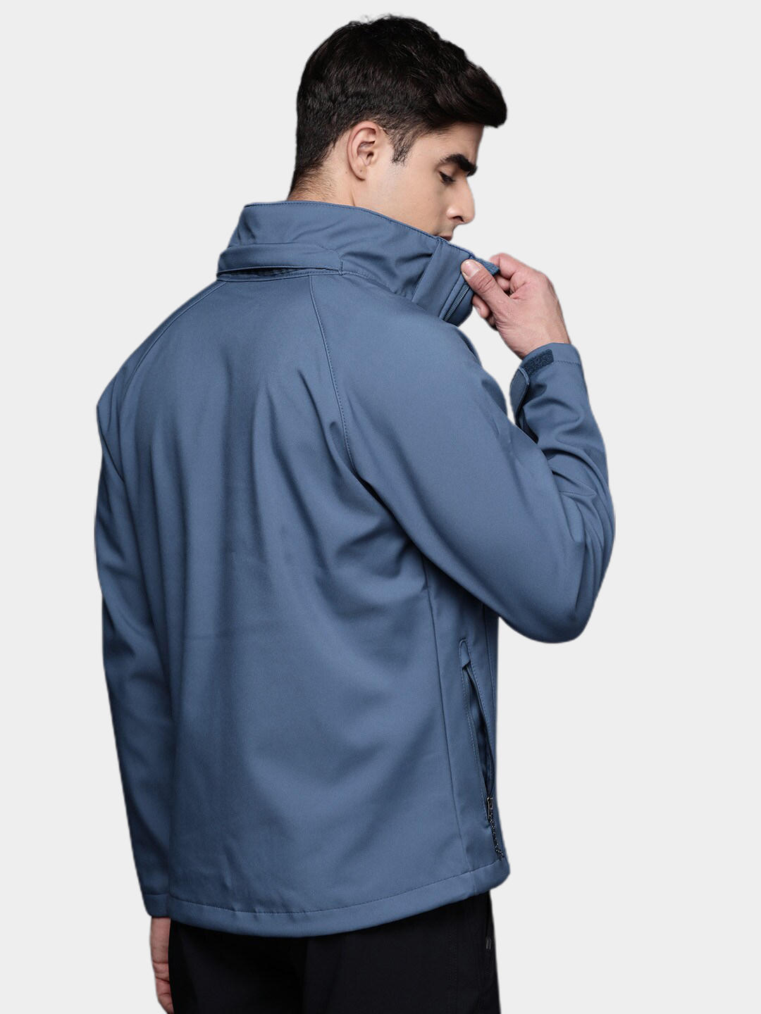 Columbia Men Navy Blue Cascade Ridge II Soft Shell Jacket