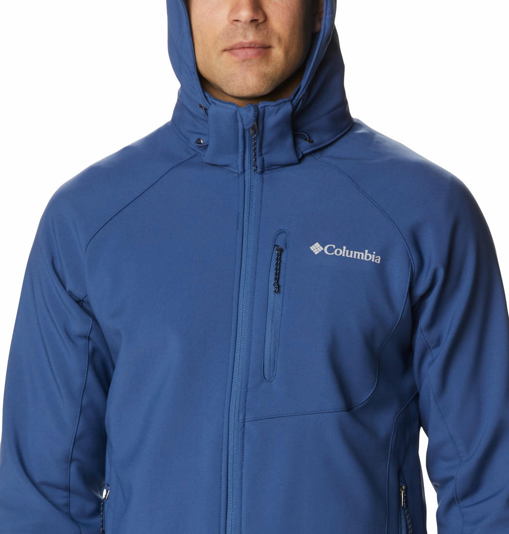Columbia Men Navy Blue Cascade Ridge II Soft Shell Jacket