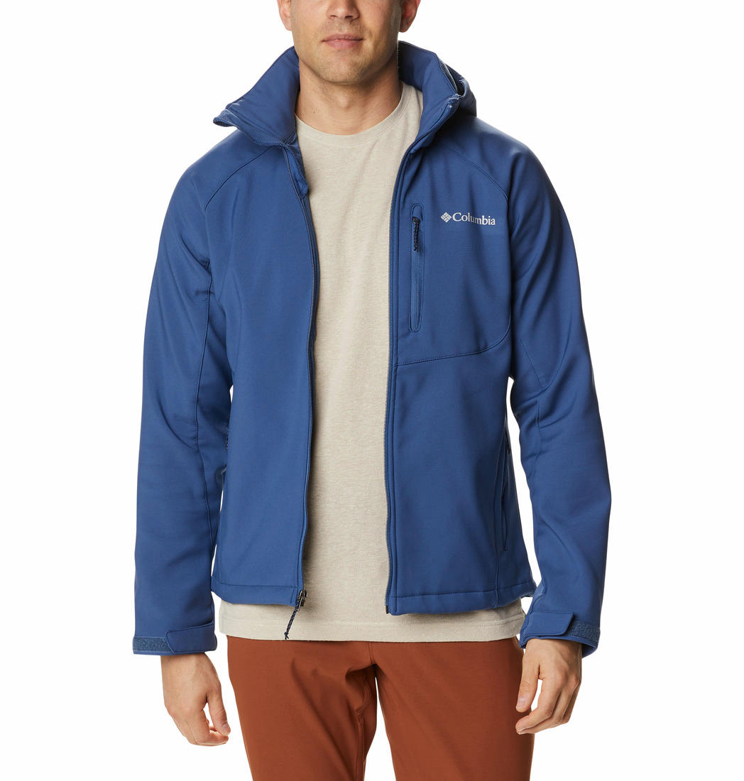 Columbia Men Navy Blue Cascade Ridge II Soft Shell Jacket