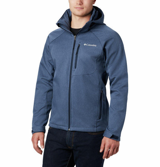 Columbia Men Blue Cascade Ridge II Soft Shell Jacket