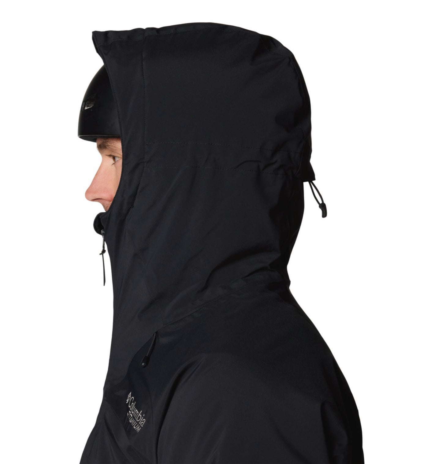 Columbia Men Black Omni-Heat Inifnity Cirque Bowl Hooded Down Jacket