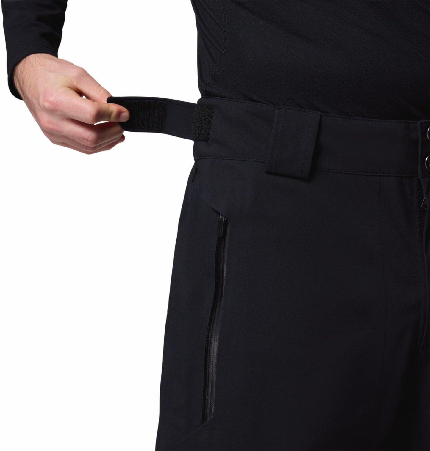 Columbia Men Black Omni-Tech Platinum Peak II 3L Rain Pant (Waterproof)