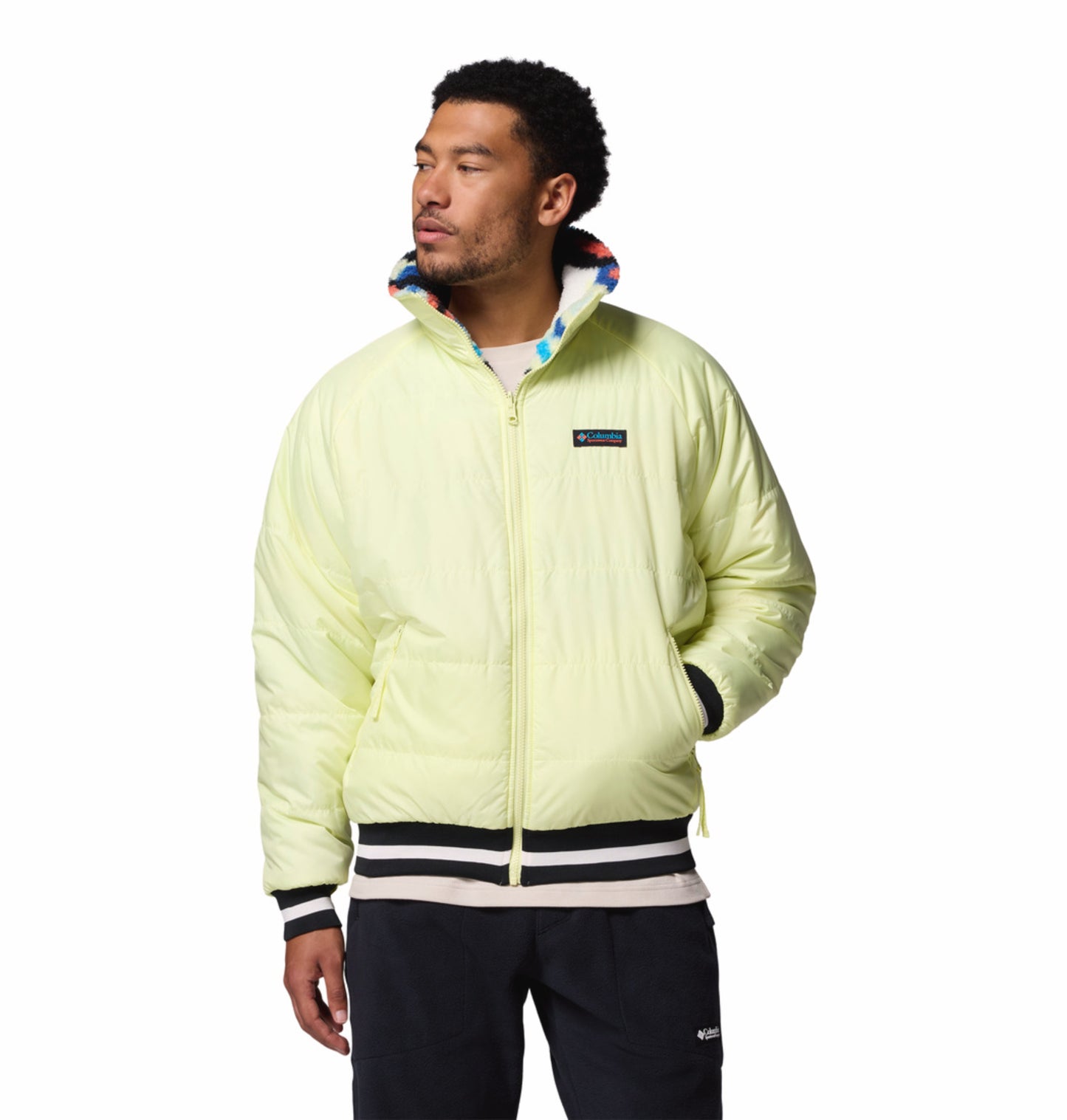 Columbia Men Blue Omni-Tech Powderkeg II Remastered Interchange Jacket (Waterproof)