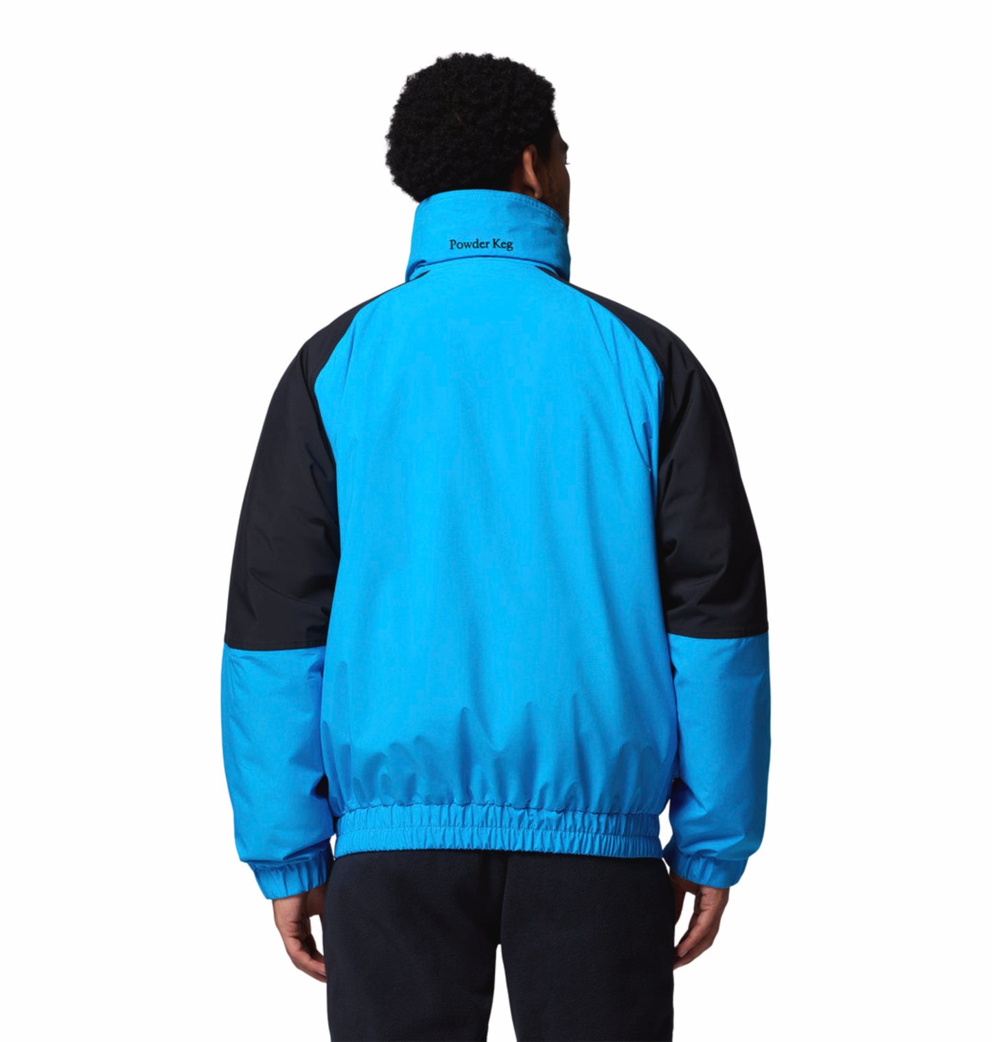 Columbia Men Blue Omni-Tech Powderkeg II Remastered Interchange Jacket (Waterproof)