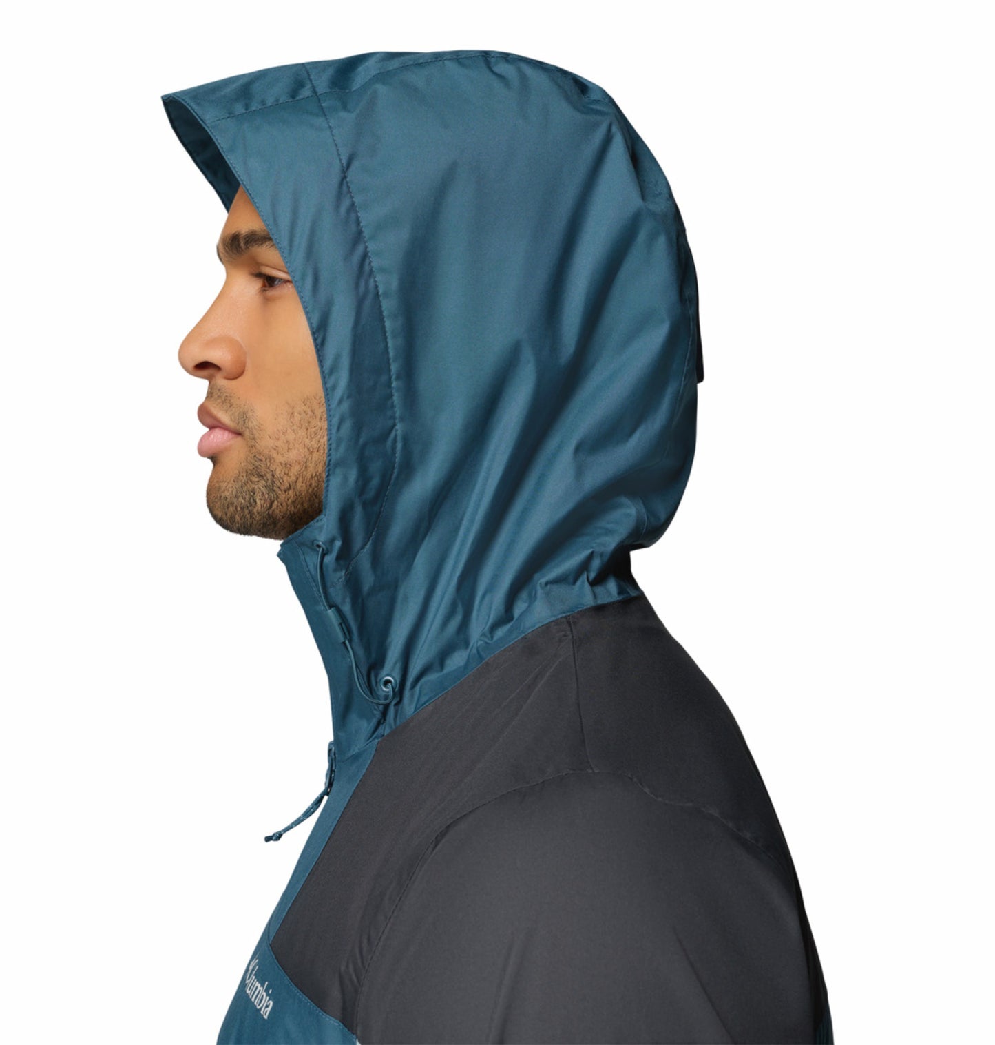 Columbia Men Blue Omni-Tech Inner Limits III Rain Jacket