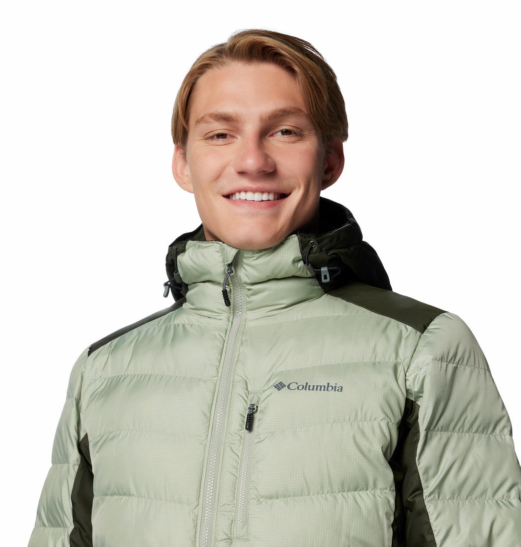 Columbia Mens Green Labyrinth Loop II Hooded Jacket