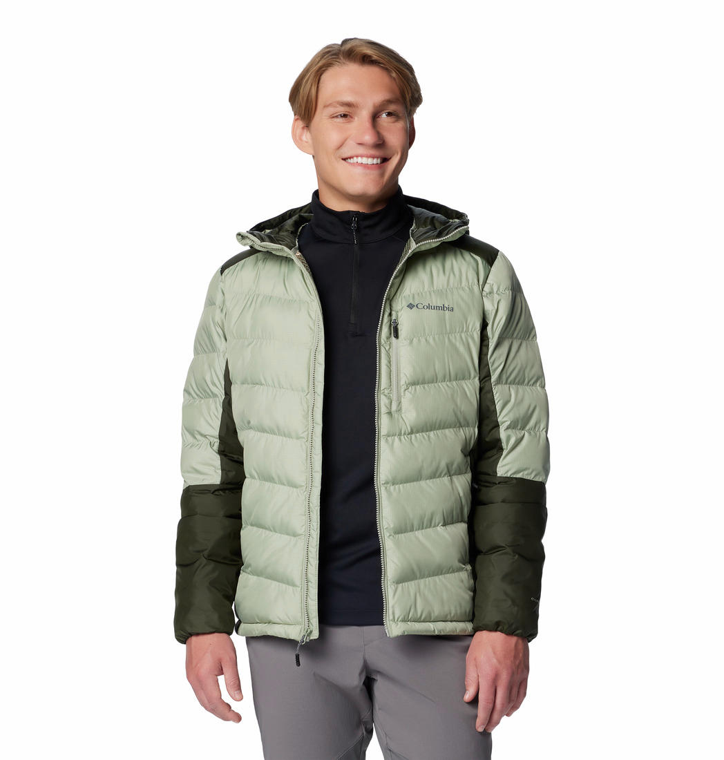 Columbia Mens Green Labyrinth Loop II Hooded Jacket