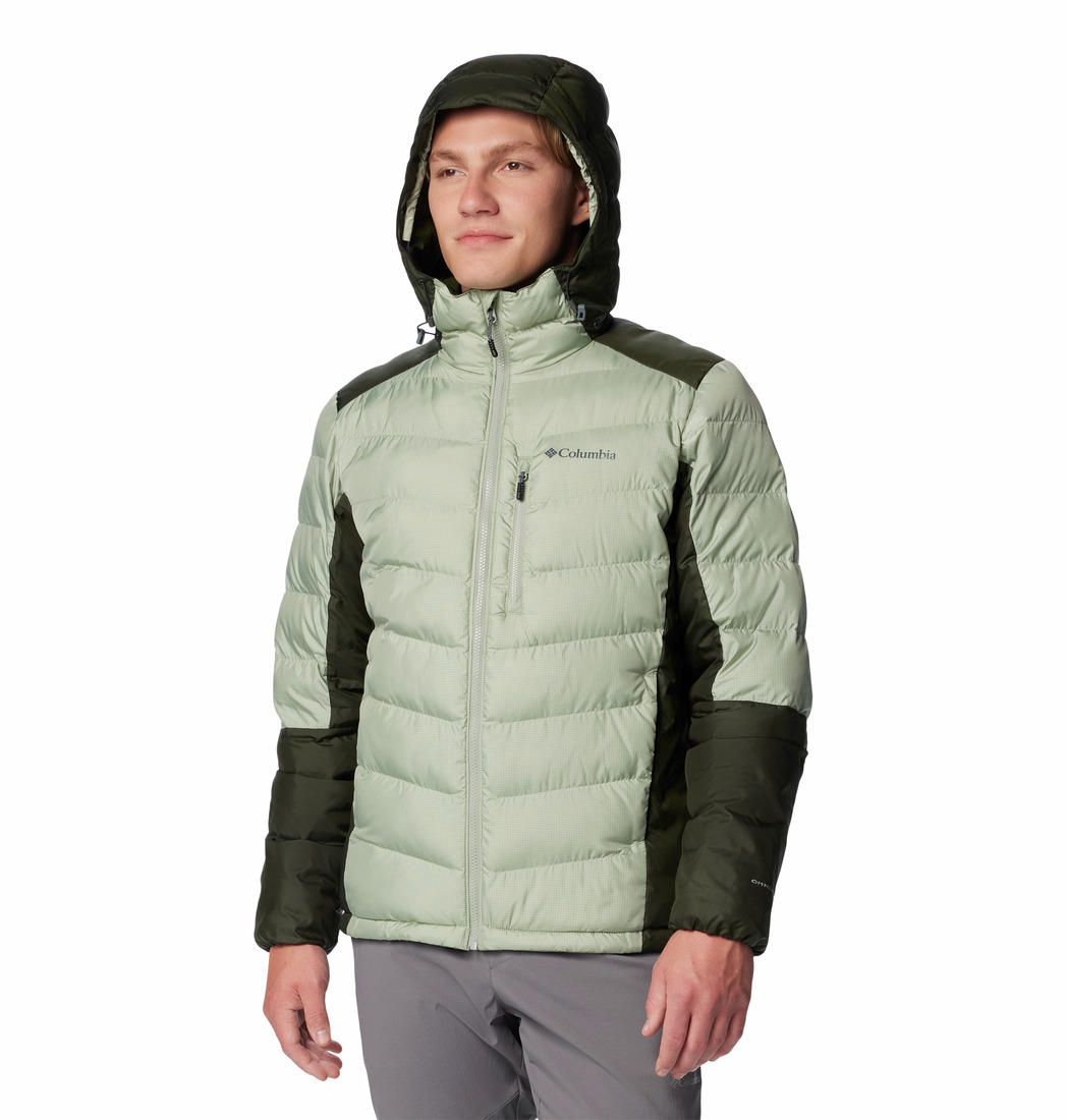 Columbia Mens Green Labyrinth Loop II Hooded Jacket