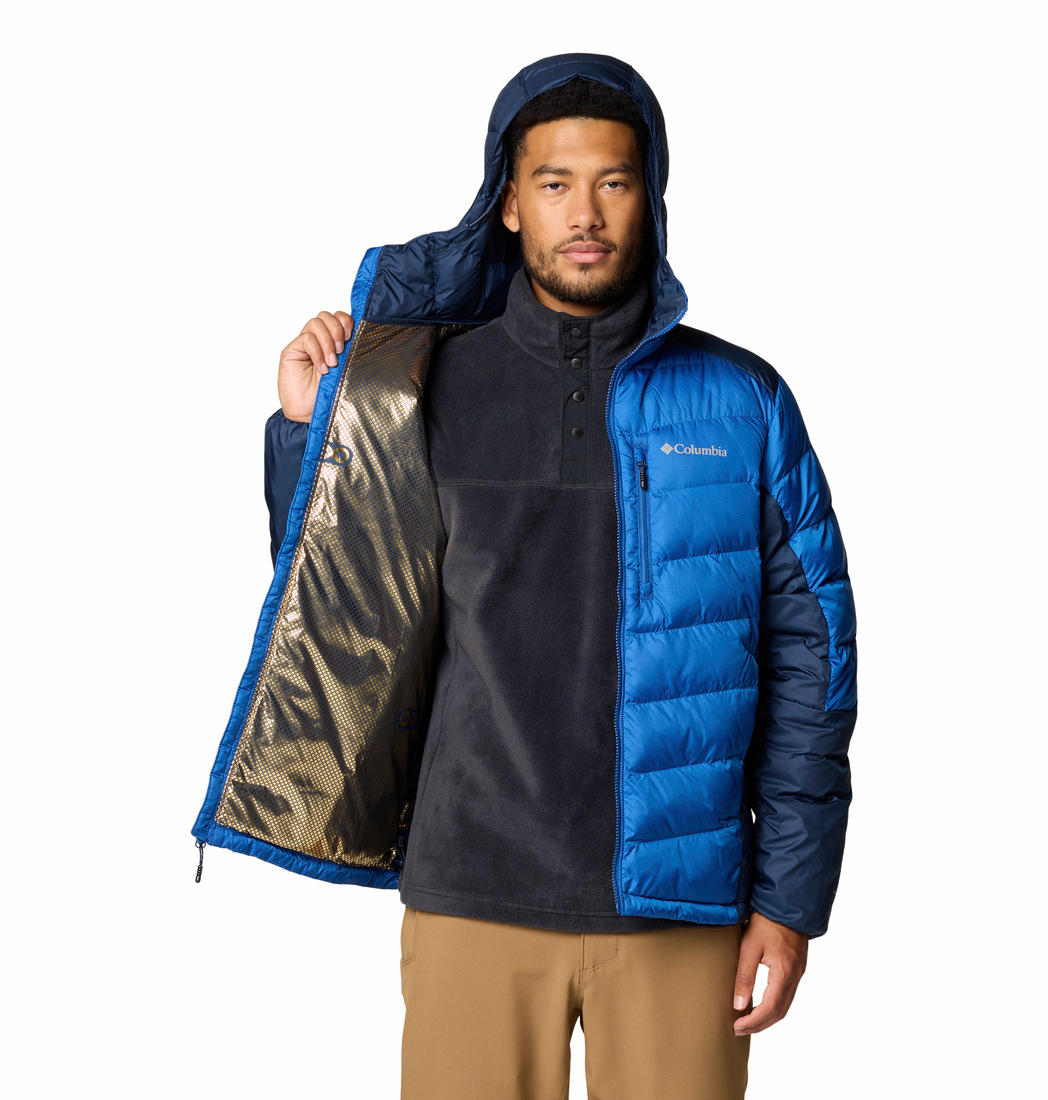 Columbia Mens Blue Labyrinth Loop II Hooded Jacket