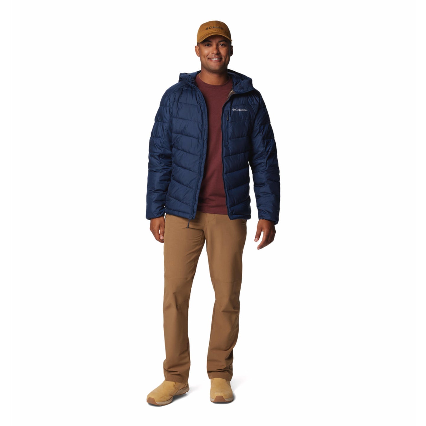 Columbia Men Blue Labyrinth Loop II Hooded Jacket