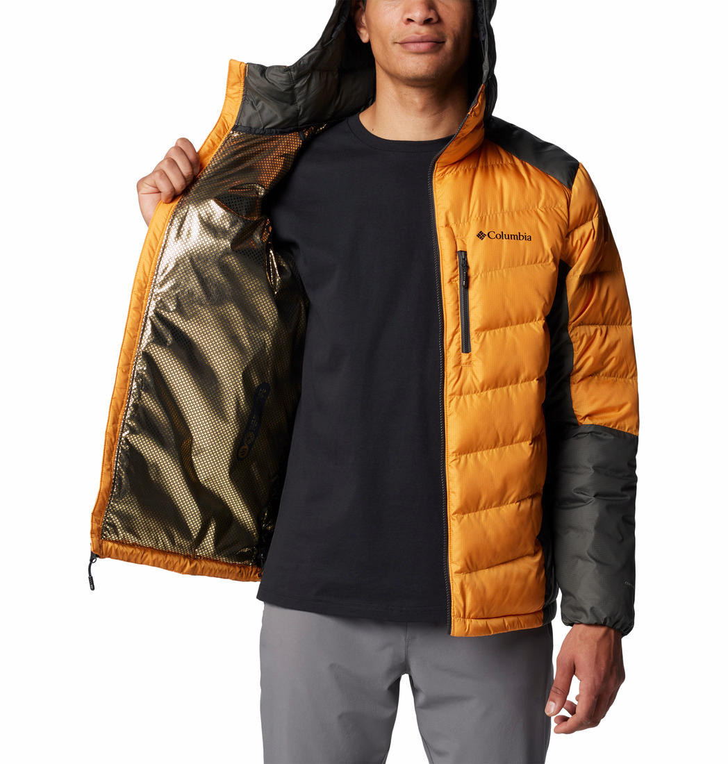 Columbia Mens Orange Labyrinth Loop II Hooded Jacket