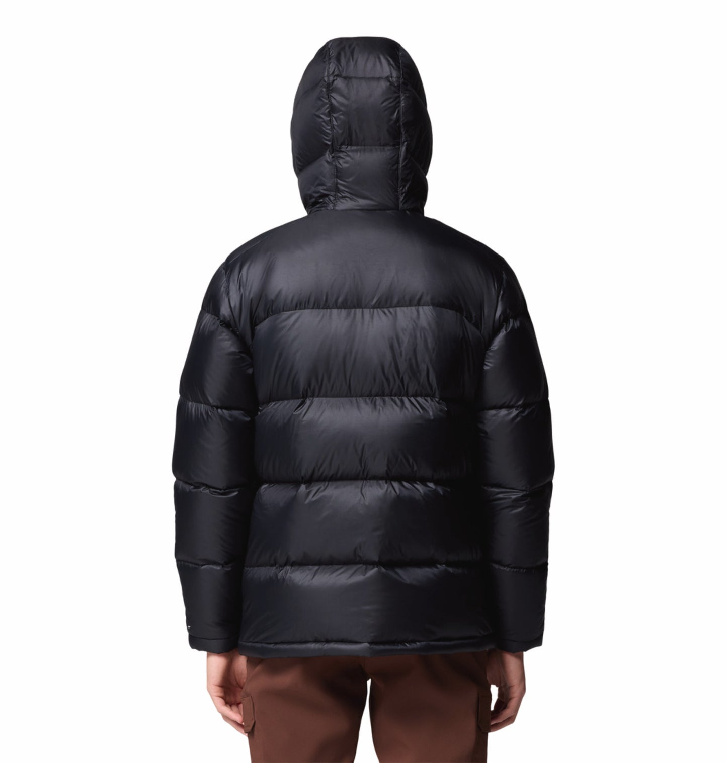Columbia Men Black Omni-Heat Inifnity Cloudview Hooded Down Jacket