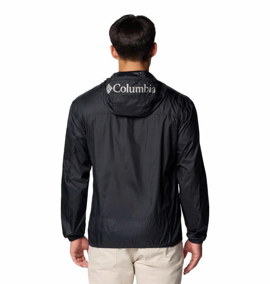 Columbia Mens Black Challenger II Windbreaker