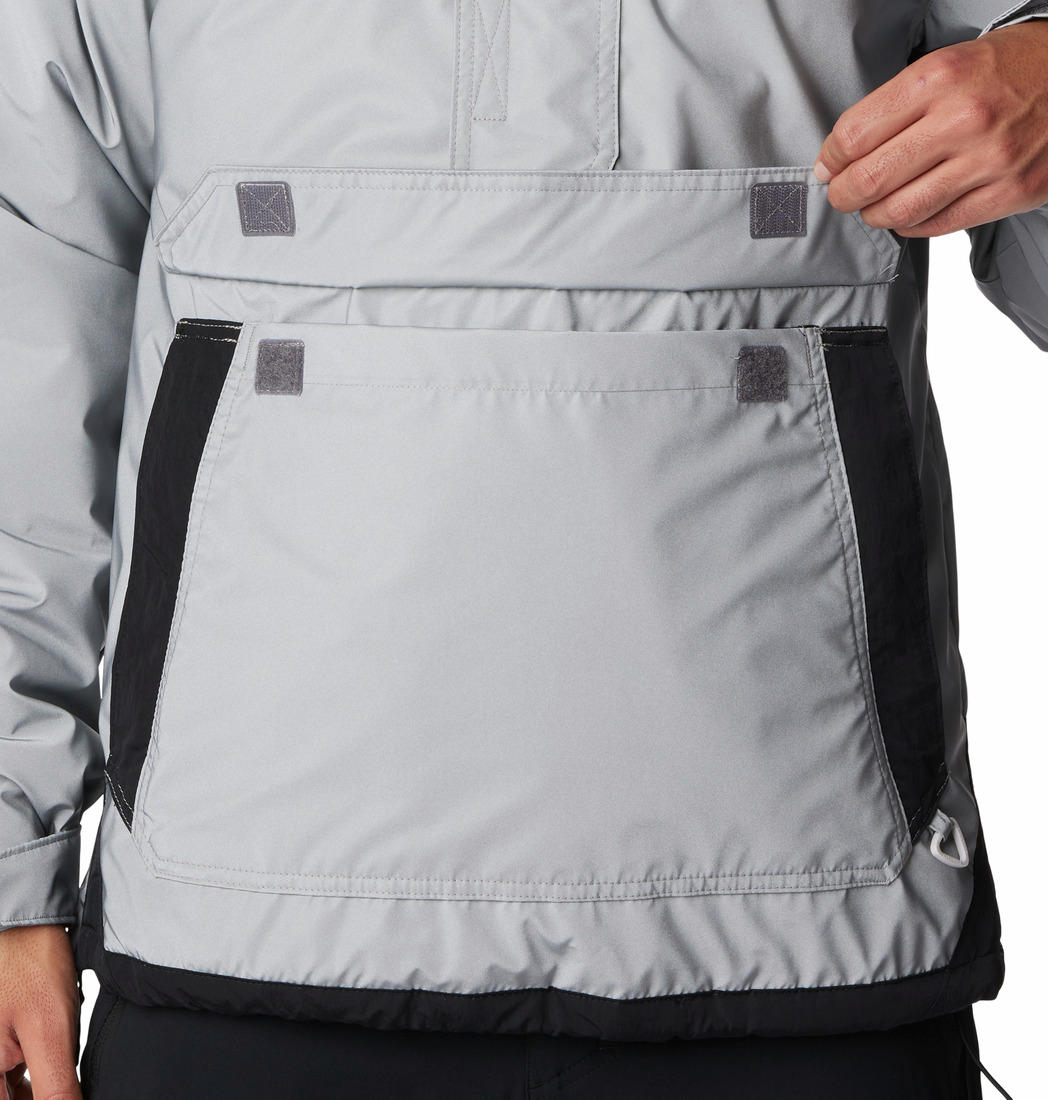 Columbia Men Grey Challenger Remastered Pullover Jacket