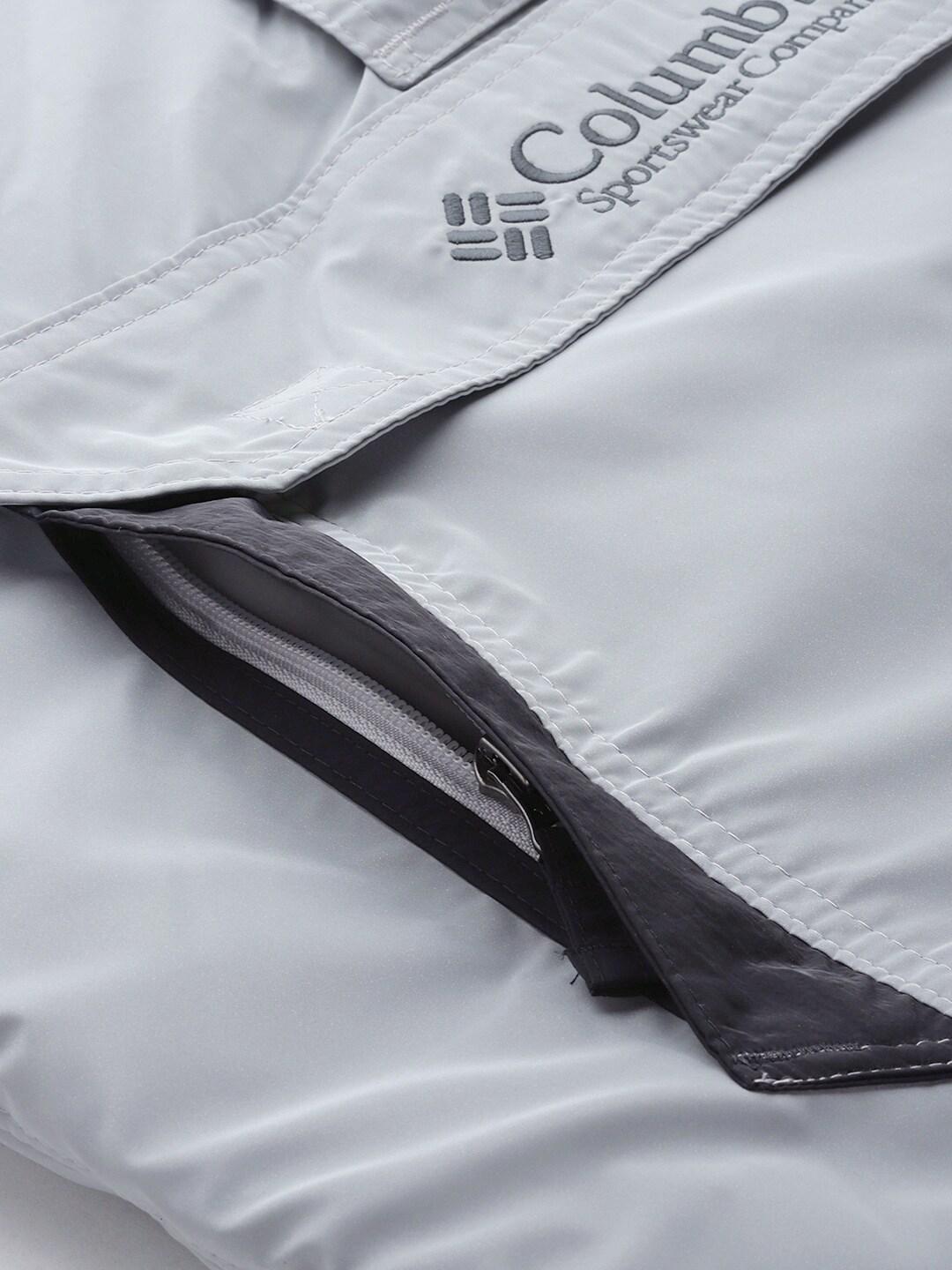 Columbia Men Grey Challenger Remastered Pullover Jacket
