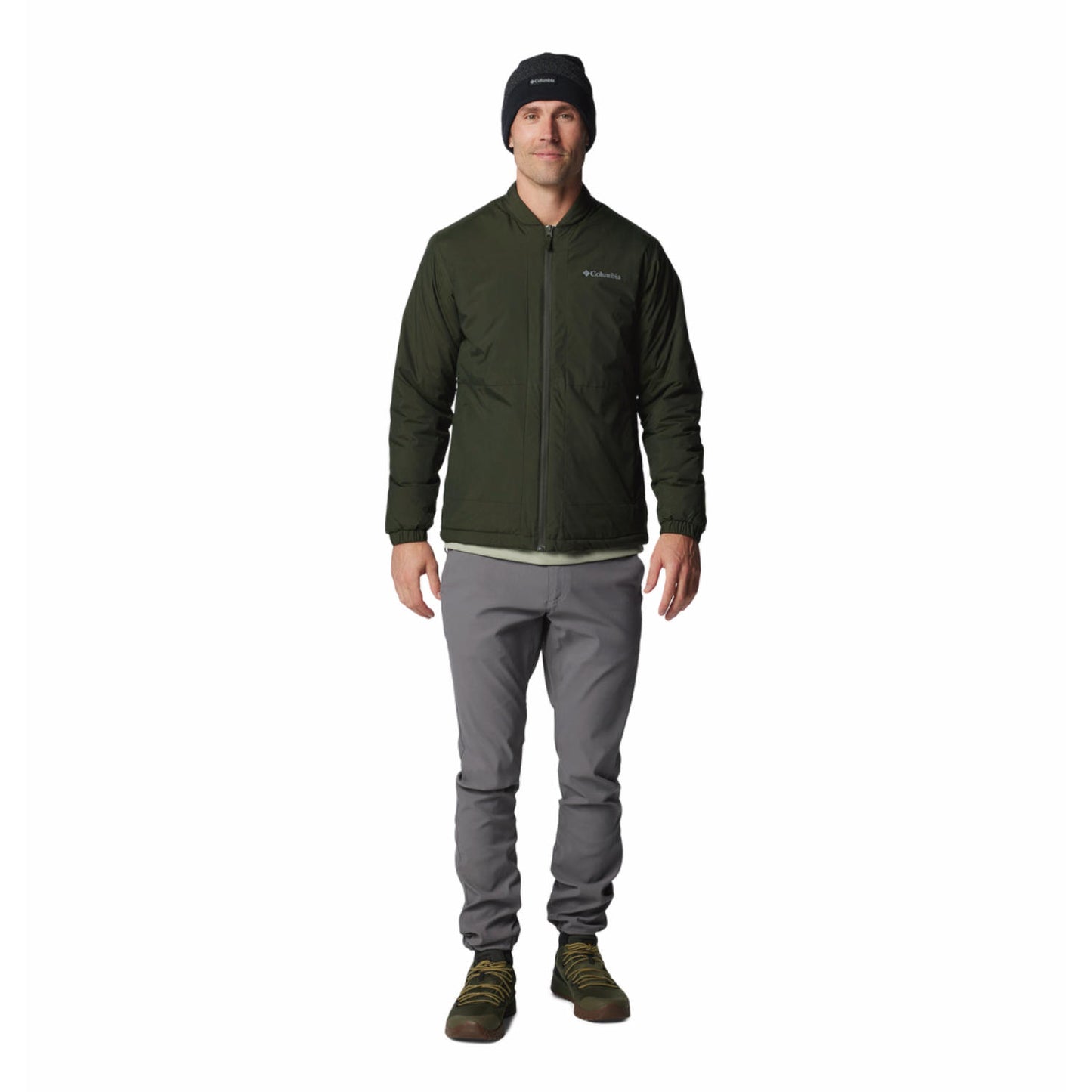 Columbia Mens Green Black Mesa Jacket