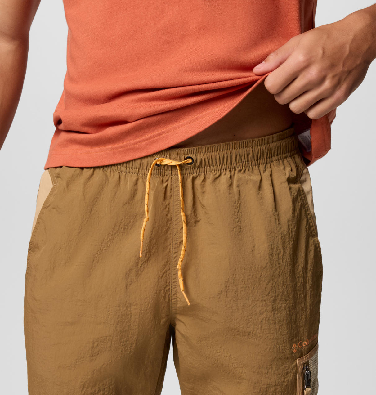 Columbia Men Brown Challenger Windbreaker Pant