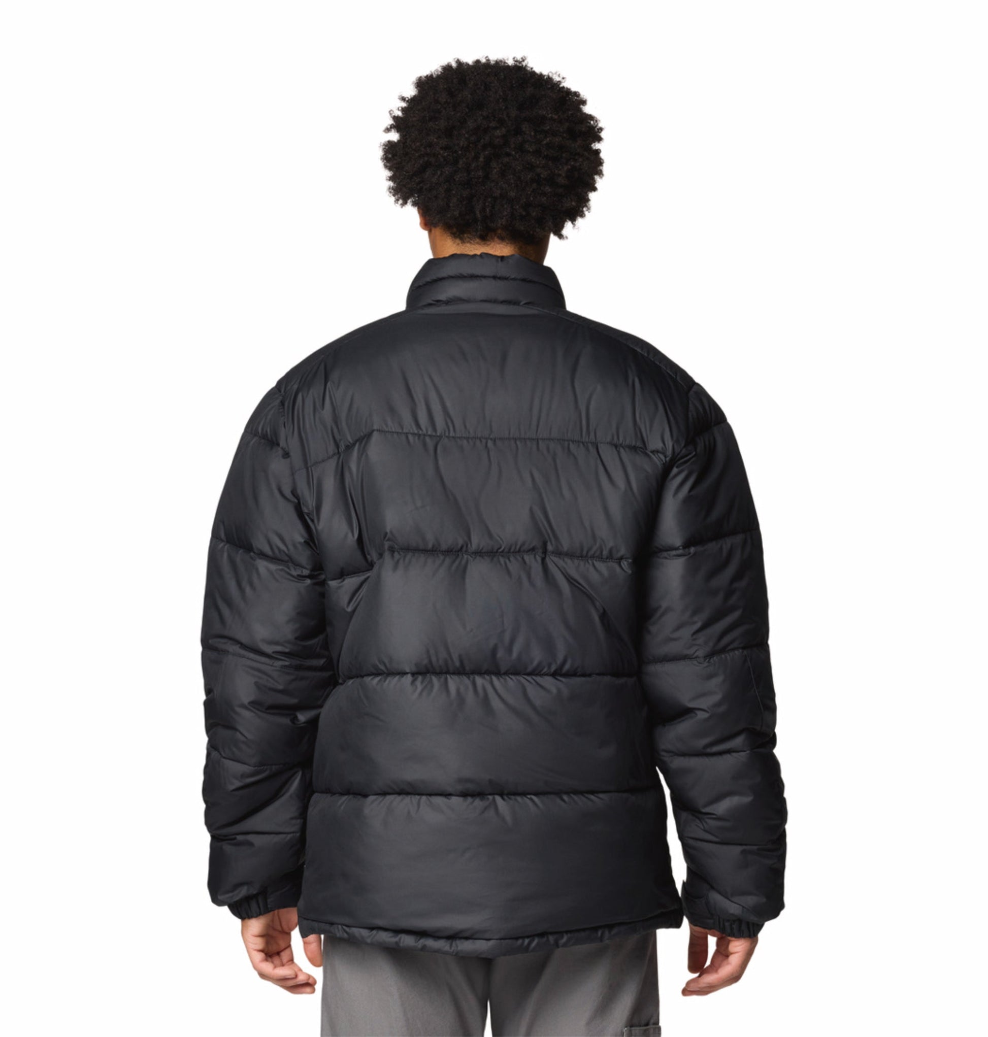 men black omni heat reflective pike lake ii down jacket