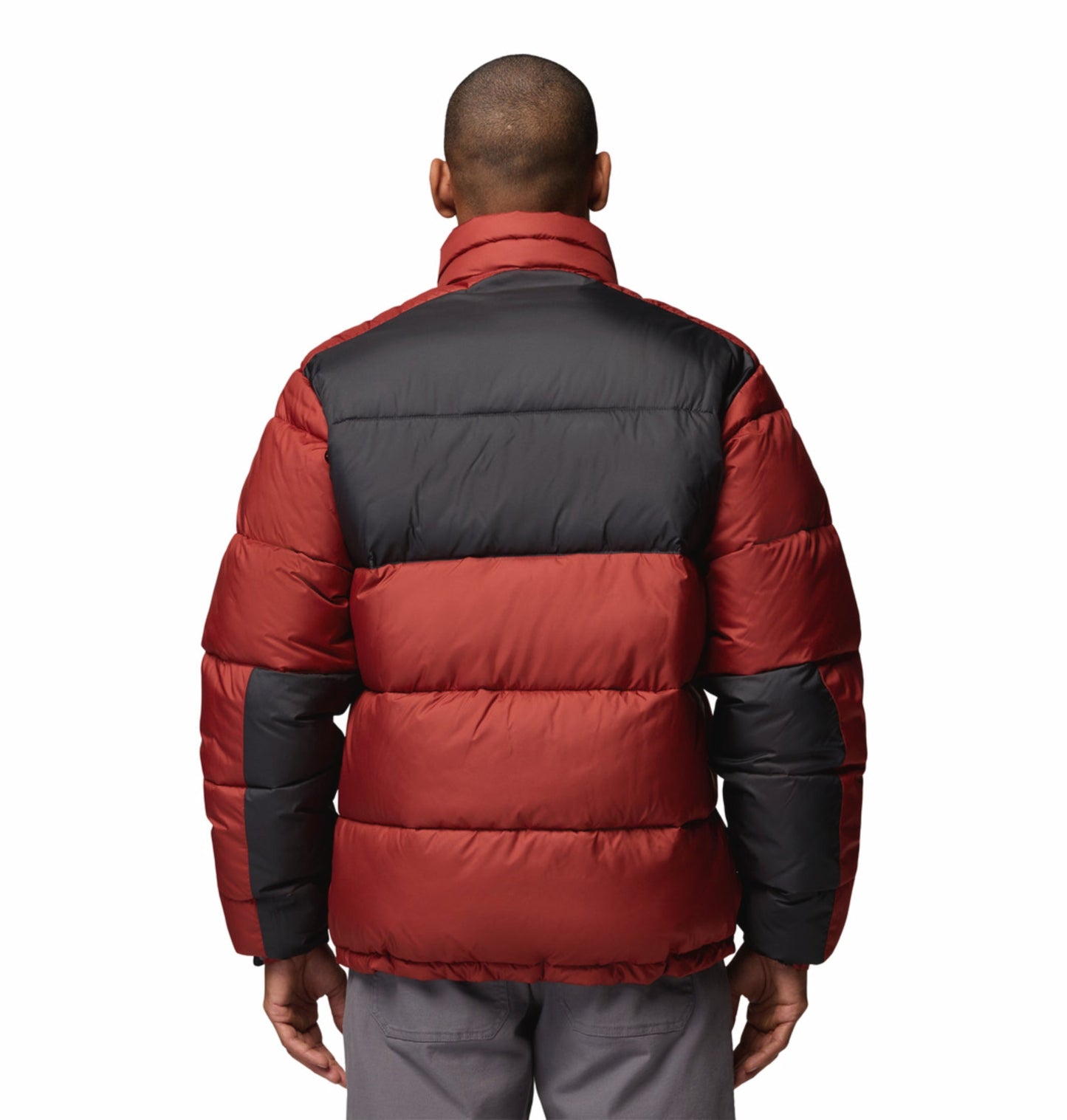 men red omni heat reflective pike lake ii down jacket