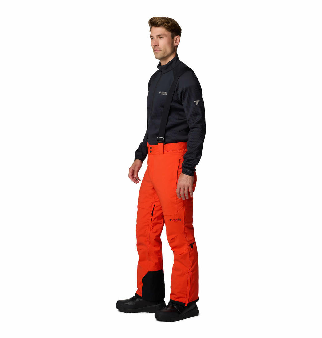 Columbia Mens Orange Cirque Bowl Pant