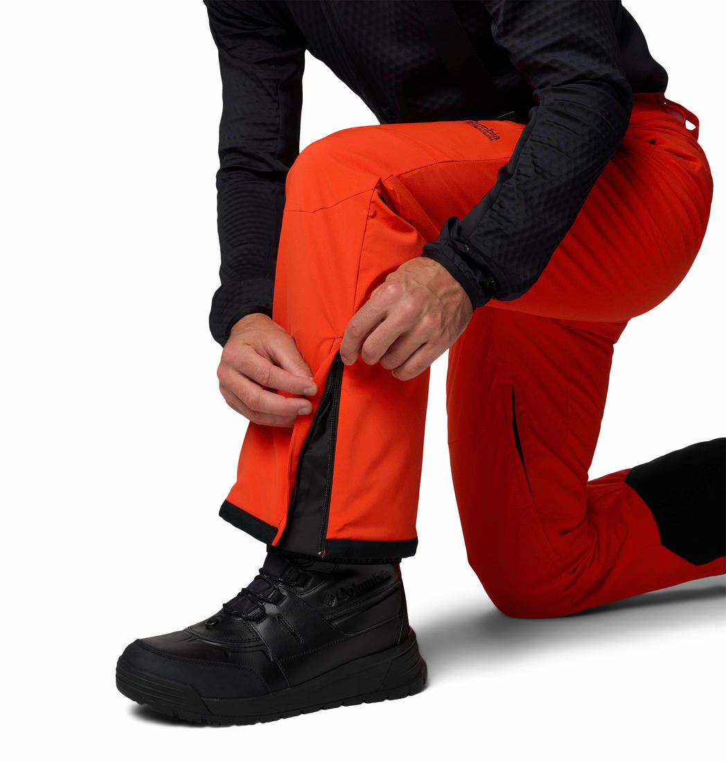 Columbia Mens Orange Cirque Bowl Pant