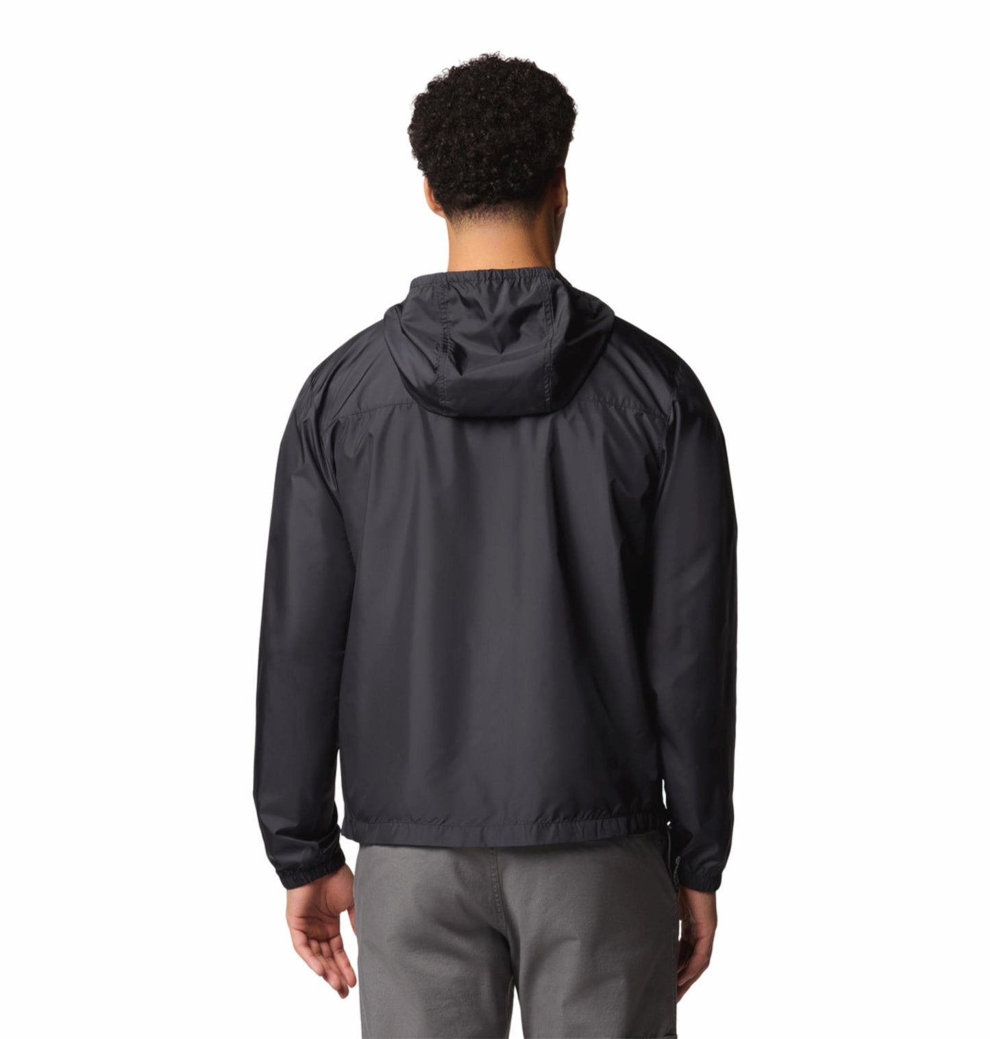 Columbia Mens Black Omni-Shield Flashback II Wind and Water Resistant Jacket