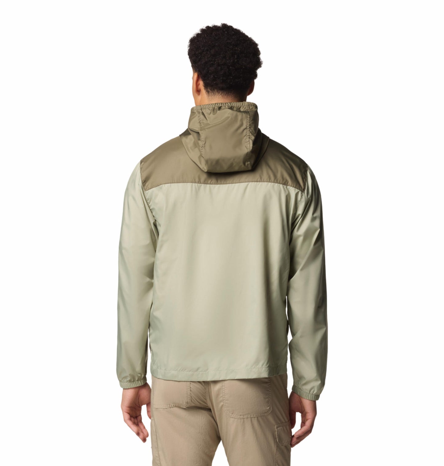 Columbia Mens Green Omni-Shield Flashback II Wind and Water Resistant Jacket