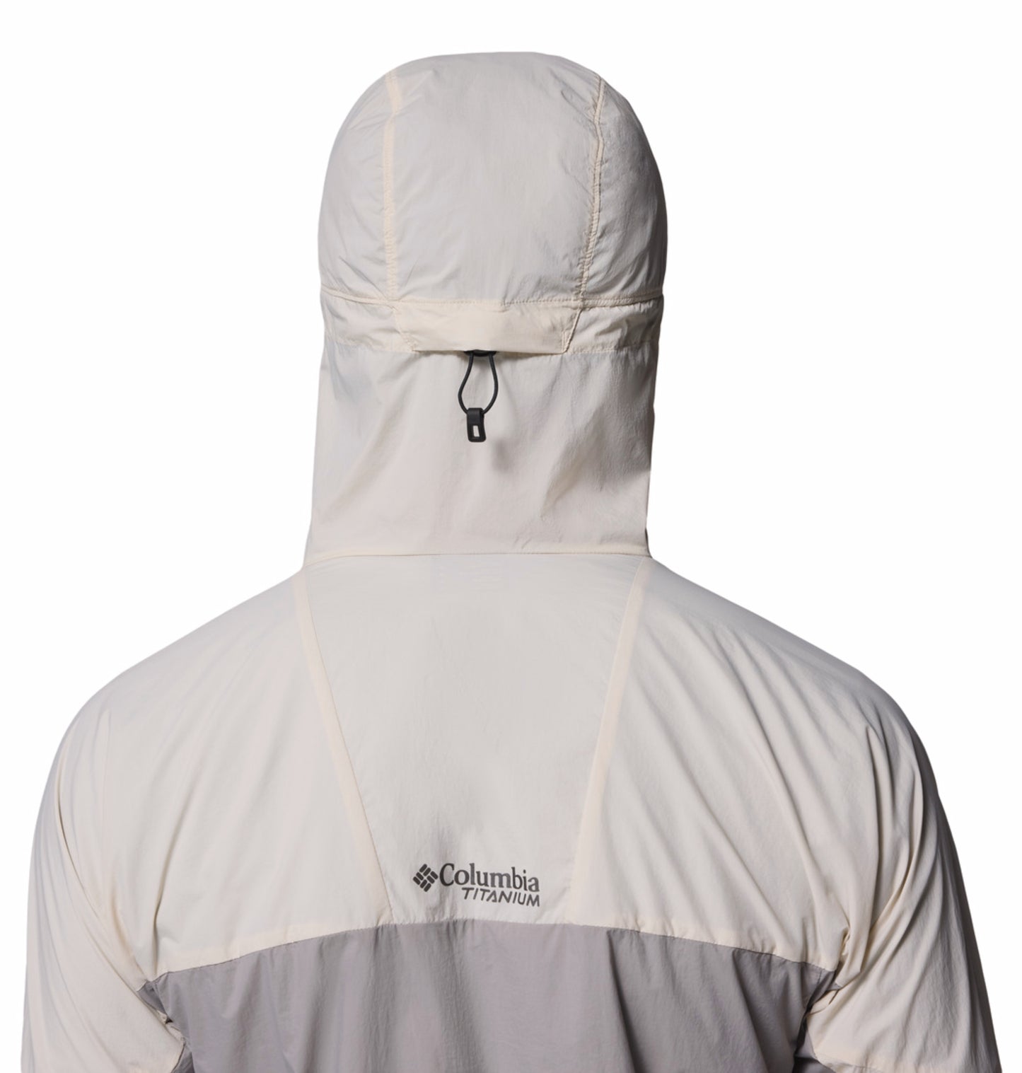 Columbia Men Beige Omni-Shade Khyex Pro Lightweight Windbreaker