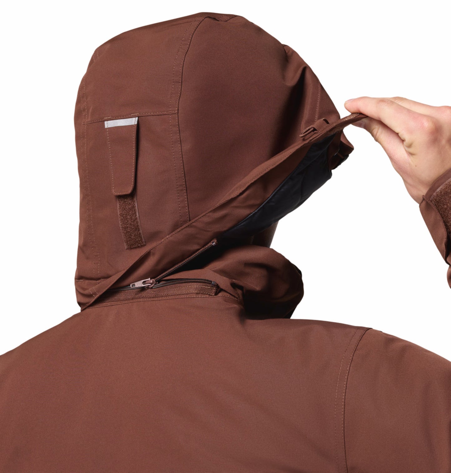 Columbia Men Brown OmniHeat Infinity Landroamer II Parka Jacket