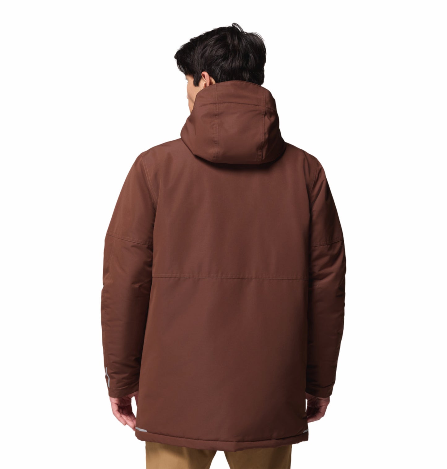 Columbia Men Brown OmniHeat Infinity Landroamer II Parka Jacket