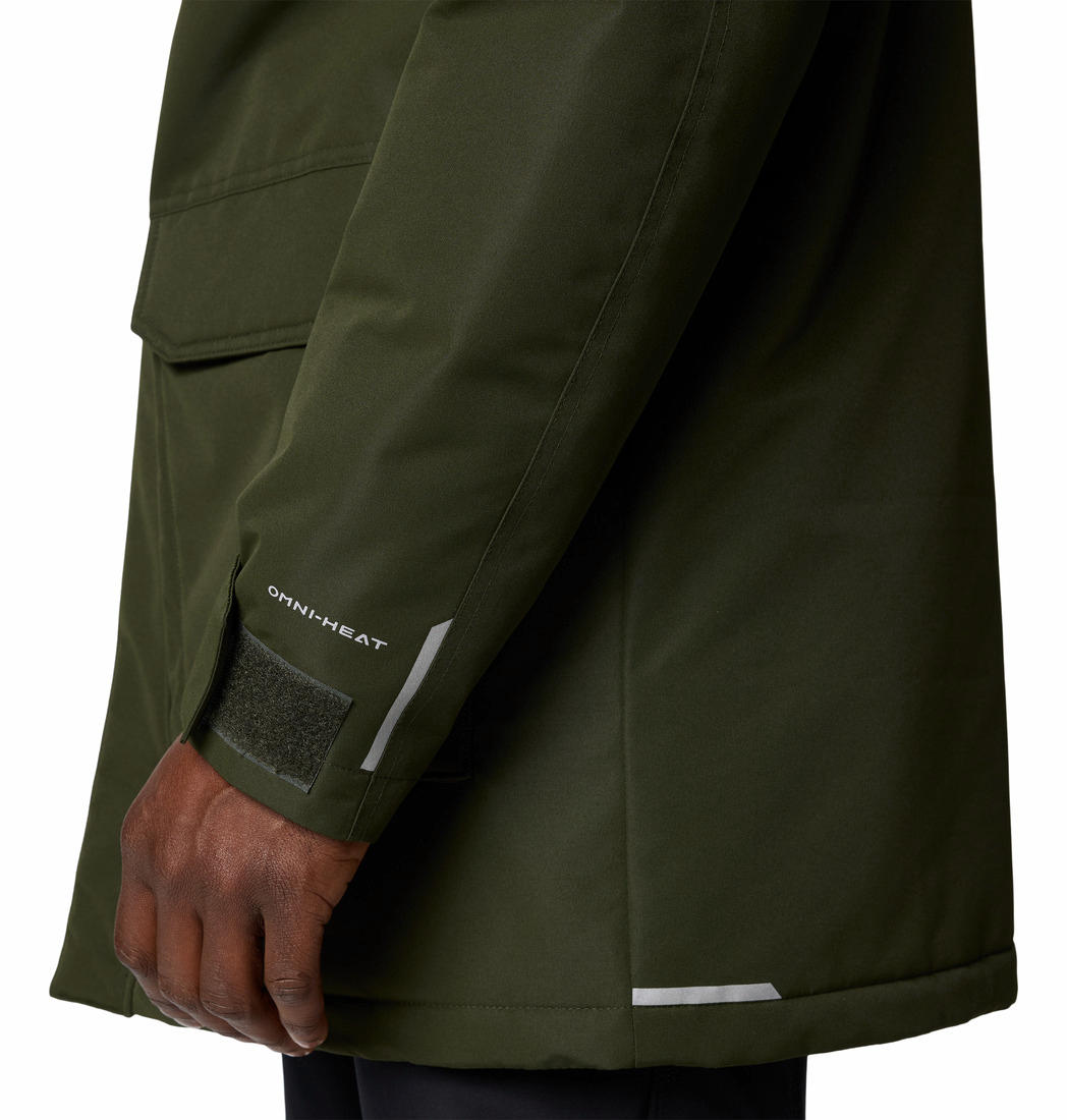 Columbia Mens Green Landroamer II Parka Jacket
