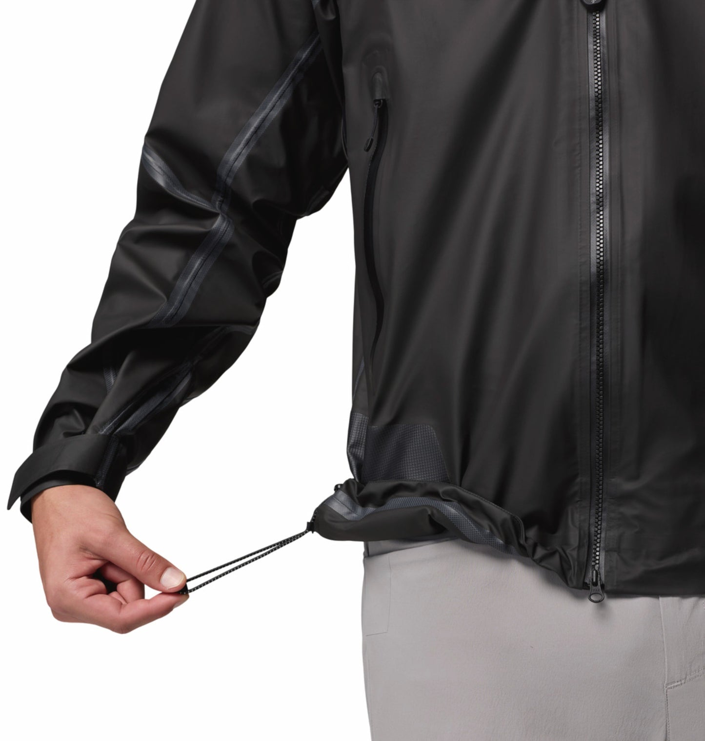 Columbia Men Black OutDry Whistler Peak Shell Rain Jacket