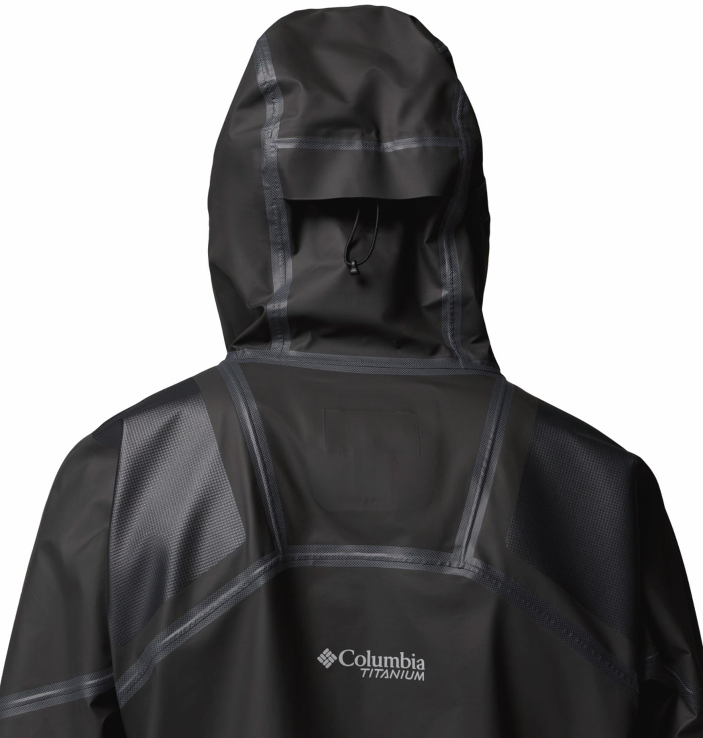 Columbia Men Black OutDry Whistler Peak Shell Rain Jacket