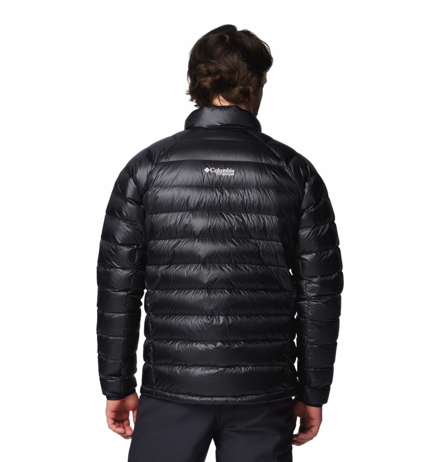 Columbia Men Black Omni-Heat Arctic Arctic Crest Down Jacket