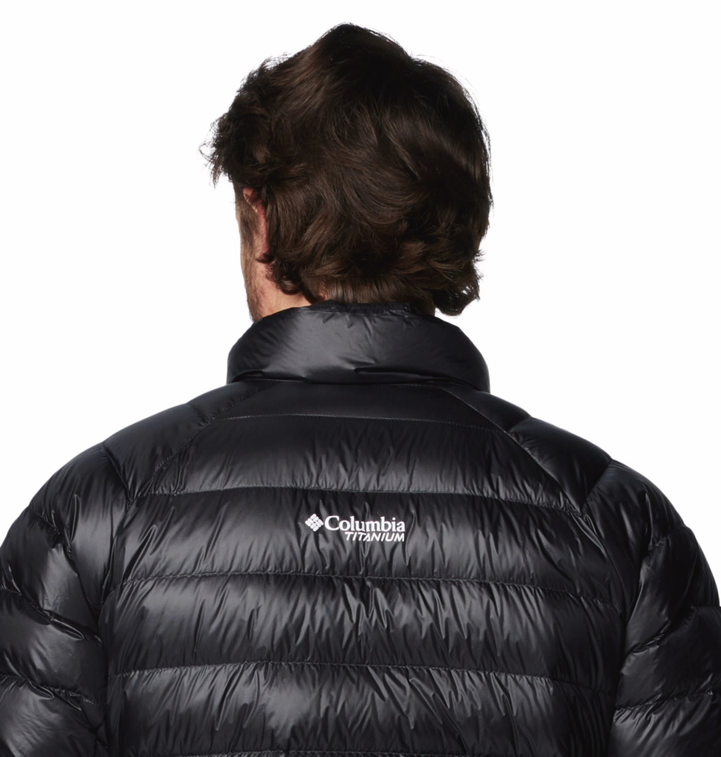 Columbia Men Black Omni-Heat Arctic Arctic Crest Down Jacket