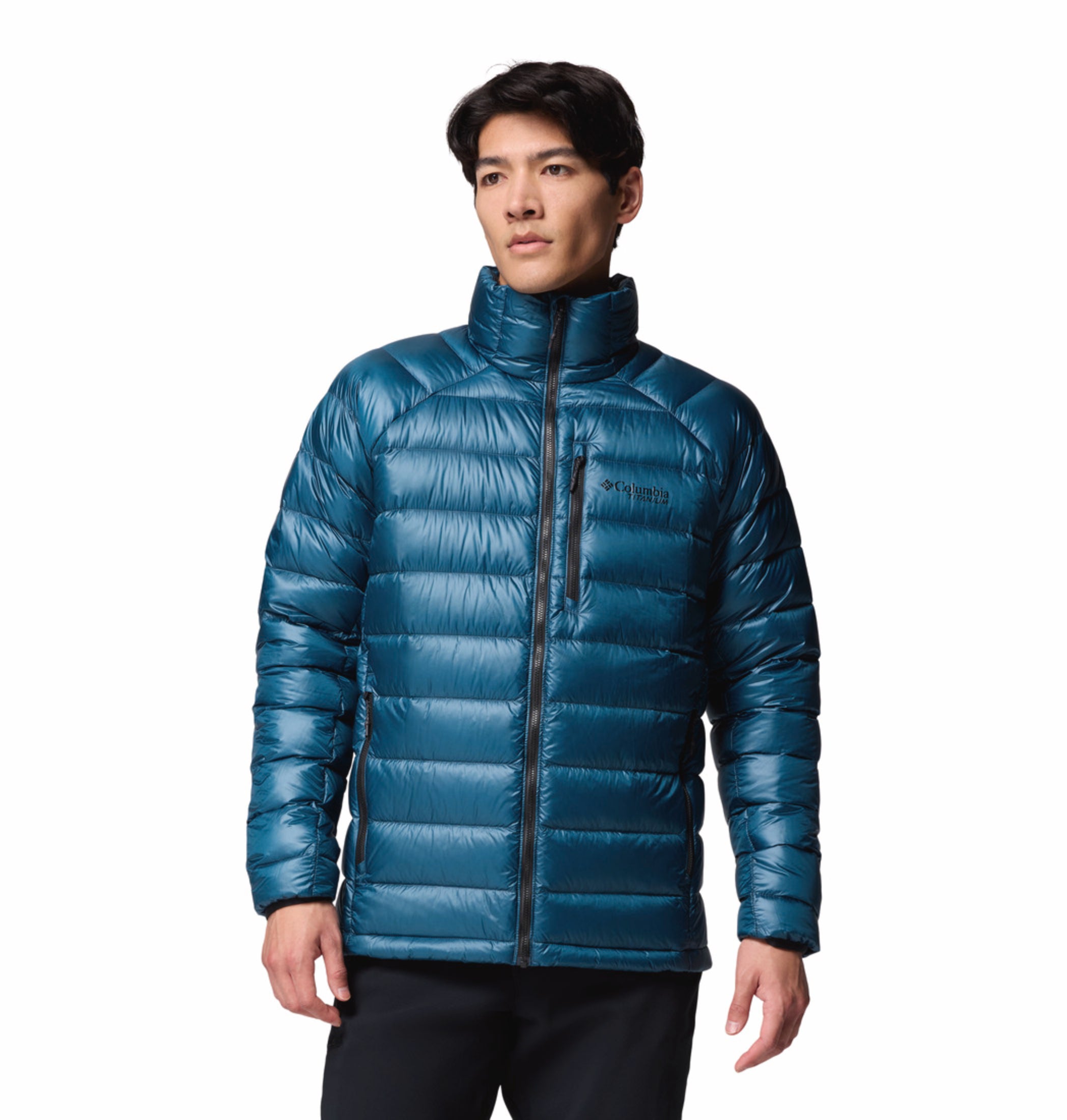 Columbia Men Teal OmniHeat Arctic Crest Down Jacket – Adventuras India